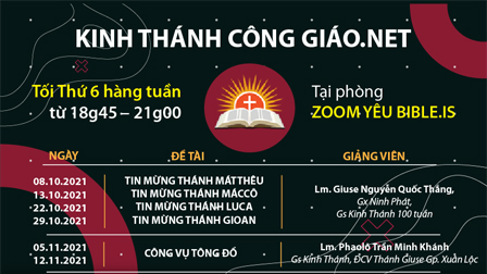 Đăng ký tham gia chương trình học Kinh Thánh hằng tuần qua chương trình Zoom Yêu Bible.Is