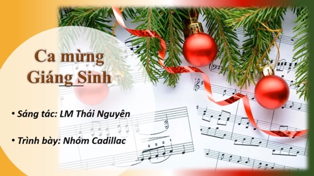 Thánh ca Phụng vụ lễ Giáng Sinh và lễ Thánh Gia - Lm Thái Nguyên