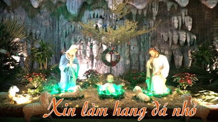 Xin làm hang đá nhỏ