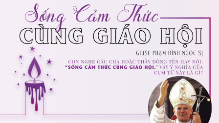 Sống cảm thức cùng Giáo hội