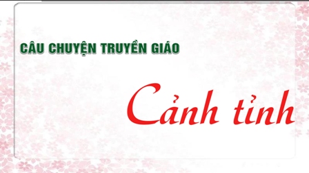 Câu chuyện truyền giáo: Cảnh tỉnh