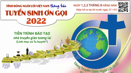 Tỉnh Dòng Ngôi Lời Việt Nam: Thông báo tuyển sinh ơn gọi 2022