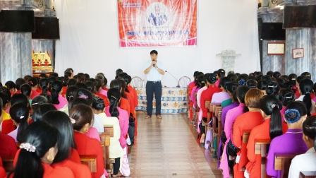 Giáo hạt Tây Bắc Phú Thọ cụm II: Thường huấn Hiệp Hội Mân Côi tại giáo xứ Dư Ba