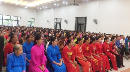 Giáo hạt Đông Nam Phú Thọ: Thường huấn Hội Mân Côi tại giáo xứ Nỗ Lực