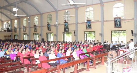 Giáo hạt Tây Nam Phú Thọ: Thường huấn Hội Mân Côi tại giáo xứ Hoàng Xá