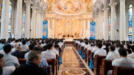 Khai mạc khóa thường huấn linh mục Giáo tỉnh Hà Nội đợt I năm 2022 tại Giáo phận Thanh Hóa