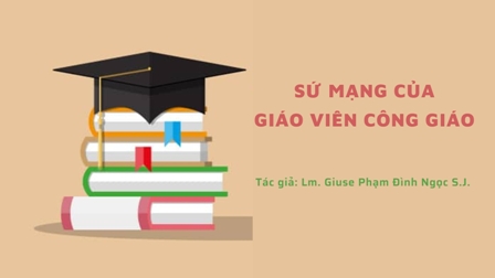 Sứ mạng của giáo viên Công giáo