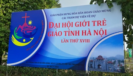 Còn 3 ngày nữa: Đại hội Giới trẻ Giáo tỉnh Hà Nội lần thứ XVIII sẽ chính thức diễn ra