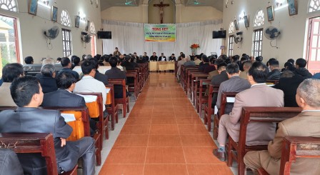 Hội nghị tổng kết công tác mục vụ giáo hạt Yên Bái năm 2022