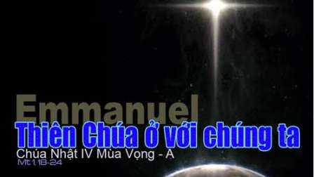 Suy niệm Tin Mừng Chúa nhật IV Mùa Vọng năm A