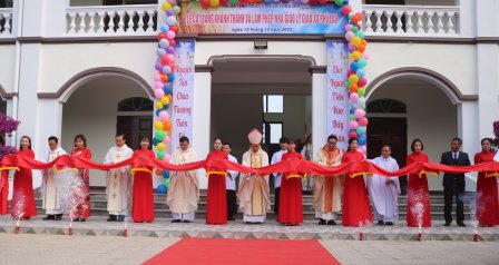 Thánh lễ tạ ơn khánh thành nhà giáo lý giáo xứ Phù Lao