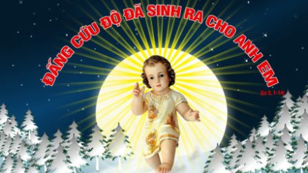 Suy niệm Tin Mừng lễ Chúa Giáng Sinh