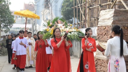 Giáo xứ Cát Ngòi mừng lễ Giáng Sinh