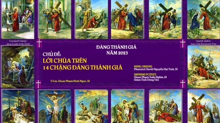 Đàng Thánh Giá chủ đề: Lời Chúa trên 14 chặng Đàng Thánh Giá