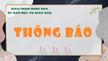 Ủy ban Mục vụ Giáo dân: Thông báo về việc thường huấn cho thành viên các Giới và Hội đoàn