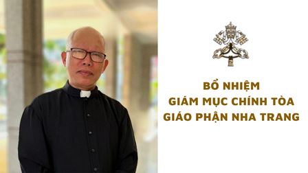 Bổ nhiệm Giám mục Chính tòa Giáo phận Nha Trang