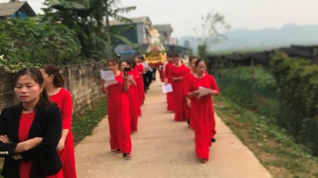 Giáo họ Phúc Thành - Giáo xứ Đại Phác mừng lễ Bổn mạng