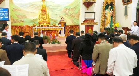Thánh lễ ra mắt và tuyên hứa của Hội đồng giáo xứ Tuyên Quang