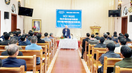 Giáo hạt Hòa Bình - Sơn La - Điện Biên: Hội nghị tổng kết công tác mục vụ năm 2023 và xây dựng phương hướng mục vụ năm 2024