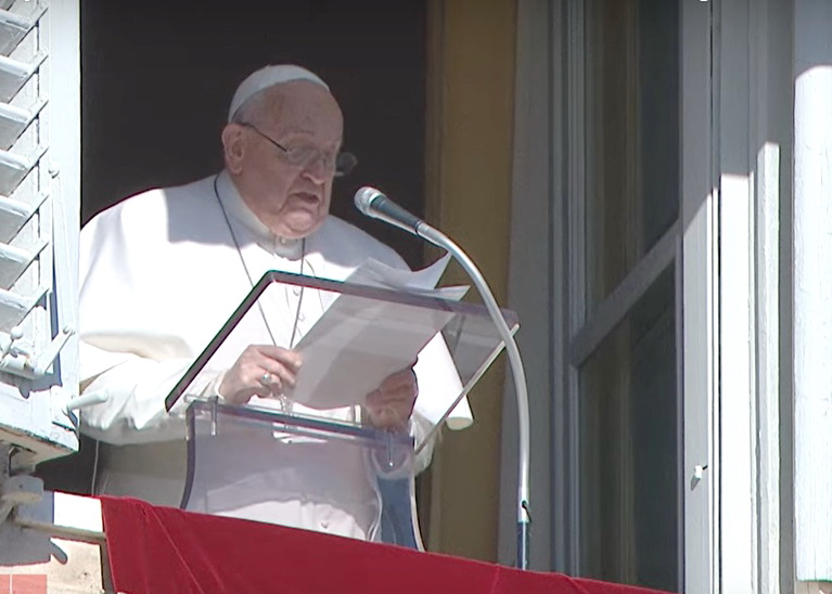 Đức giáo hoàng giảng trong Giờ đọc Kinh Truyền Tin