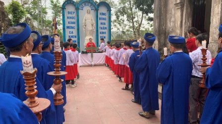 Giáo xứ Phú Nghĩa Ba Vì: Thánh lễ Lá và kỳ thi Kinh Nguyện - Giáo Lý Mùa Chay năm 2024