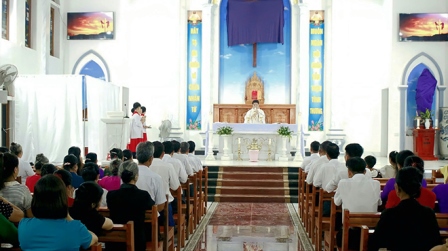Thánh lễ Tiệc Ly tại giáo họ Liên Sơn – giáo xứ Trại Sơn