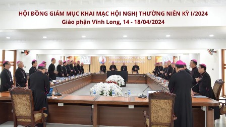 Hội đồng Giám mục khai mạc Hội nghị thường niên kỳ 1/2024