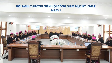 Hội nghị thường niên Hội đồng Giám mục kỳ I/2024: Ngày I