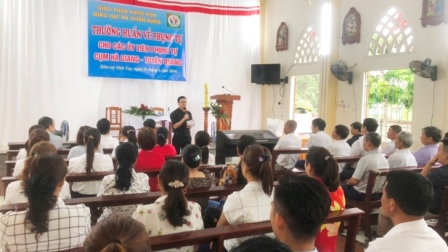 Giáo hạt Hà Tuyên Hùng: Thường huấn về Phụng tự cho các Ủy viên Phụng tự