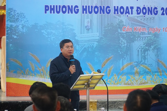 Cha Giuse Nguyễn Trung Thông - Phụ trách Ban Truyền thông Giáo hạt