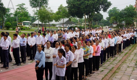 Phiên Thứ Hai Giáo Xứ Phượng Vỹ Hành Hương Năm Thánh Tại Nhà Thờ Yên Tập