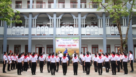 Khai mạc khóa huấn luyện Trợ Úy Thiếu Nhi Thánh Thể cho khối Học viện Hội dòng Mến Thánh Giá Hưng Hóa - Stêphanô 4