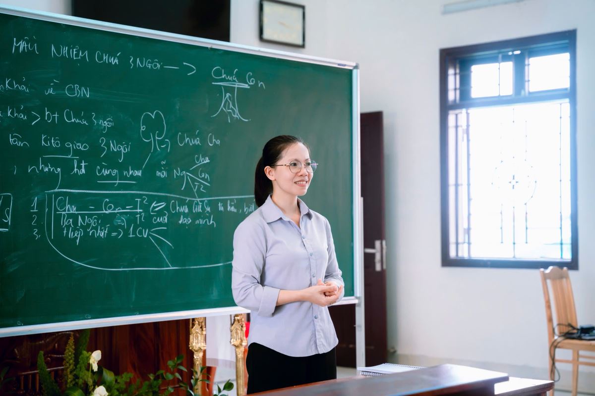 Giáo lý viên Giáo phận nhận xét tiết dạy