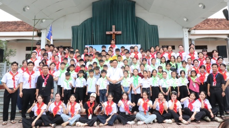 Giáo Xứ Hiền Quan: Ngày Hội Tổng Kết Hè Năm 2025 Của Thiếu Nhi Thánh Thể Xứ Đoàn Đa Minh Savio