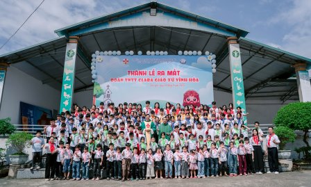 Thánh Lễ Ra Mắt Xứ Đoàn Thiếu Nhi Thánh Thể Clara - Giáo Xứ Vĩnh Hóa