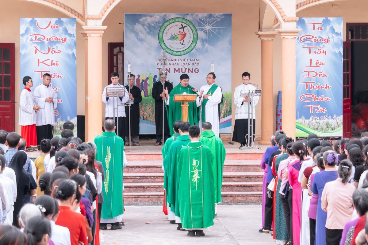 Cha Phaolô Nguyễn Quốc Tuấn, MF chủ sự nghi thức hành hương