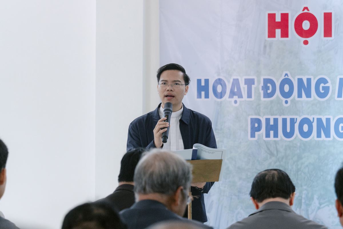 Cha Giuse Nguyễn Ngọc Bích - Phụ trách Ban Giới trẻ Giáo hạt