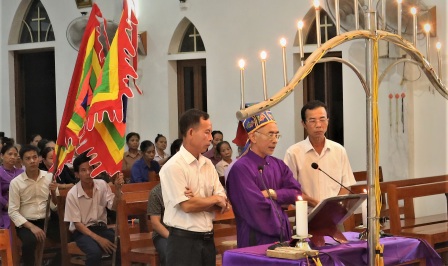 Giáo họ Liên Sơn tổ chức buổi ngắm 15 sự Thương Khó Chúa Giêsu