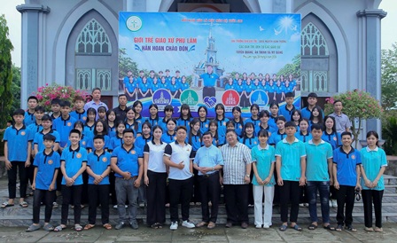 Giới trẻ Giáo hạt Hà Tuyên Hùng thường huấn Ban Điều hành đợt I – Cụm Tuyên Quang tại Giáo xứ Phú Lâm