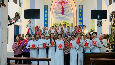 Huynh đoàn Đa Minh Giáo xứ Đồng Đam mừng lễ quan thầy