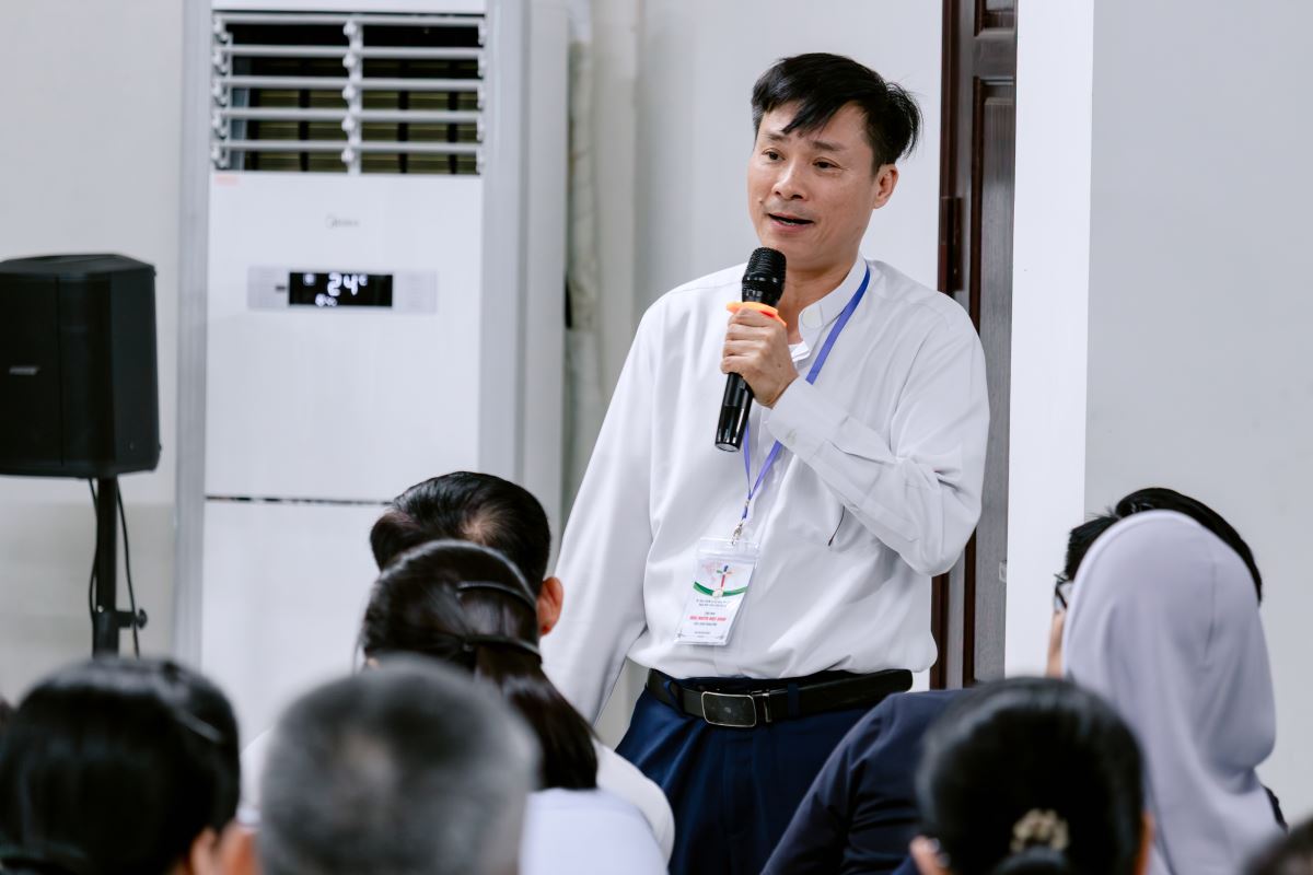 Phần chia sẻ đóng góp ý kiến của các tham dự viên