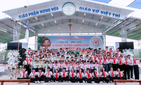 Dấu Ấn Trưởng Thành: Giáo Xứ Việt Trì Tổ Chức Trại Hè Và Ra Mắt Xứ Đoàn Đaminh Saviô