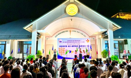 Hiệp Đoàn Giáo Hạt Lào Cai – Lai Châu: Khai Mạc Khóa Sa Mạc Hừng Đông 58 Và Horeb 62