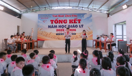 Giáo xứ Yên Tập: Bế giảng Năm học Giáo lý 2025 – 2026 Và Thánh lễ Tạ ơn