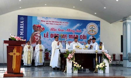 Hiệp hội Rất Thánh Mân Côi Giáo hạt Đông Nam Phú Thọ - Thường huấn và mừng lễ Quan thầy