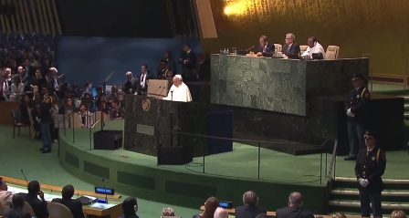 Diễn từ của Đức Thánh Cha tại Liên Hiệp Quốc - 25.9.2015