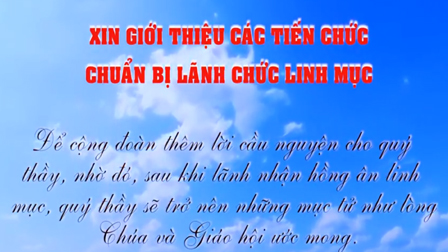 Giới Thiệu Quý Thầy Phó Tế Chuẩn Bị Chịu Chức Linh Mục Vào Tháng 08.2018