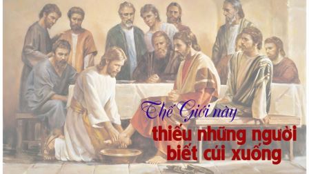 Thế giới này thiếu những con người biết cúi xuống